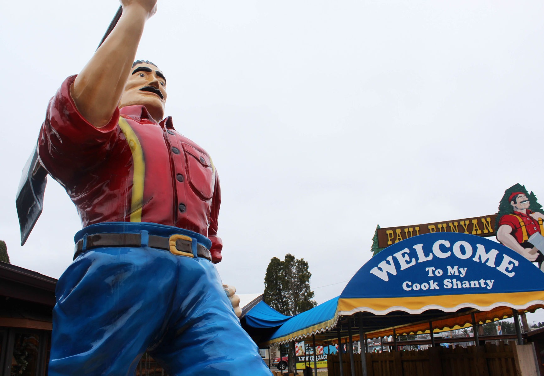 Paul Bunyan's outside 2
